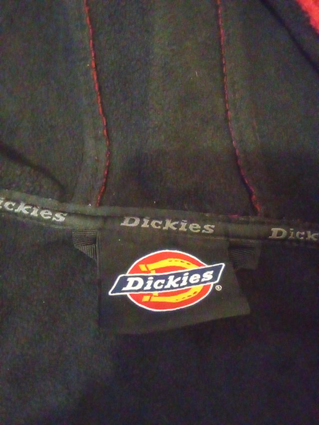 Giubbino uomo Dickies L rosso e nero