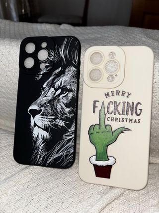 2 Fundas iPhone 15 Pro Max nuevas sin estrenar