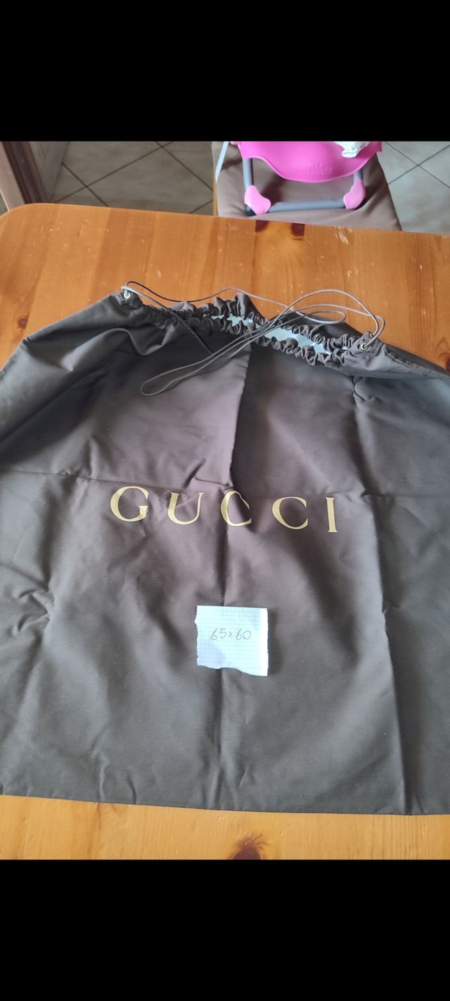 Dust bag nuova Gucci marrone 65x60