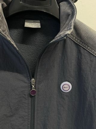 Giacca Nike vintage grigia e viola