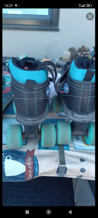 Patines 4 ruedas T34/35
