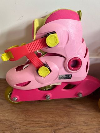 Patines Oxelo niña rosa
