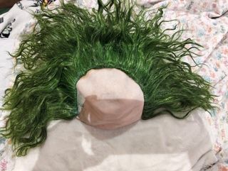 Peluca Beetlejuice Verde