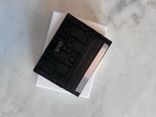 Tarjetero Dior Negro con Caja
