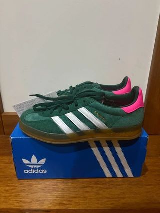 Adidas Gazelle Indoor Verde Talla 36