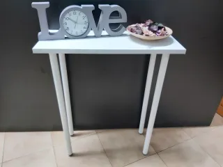 Consolle reception in multistrato e metallo