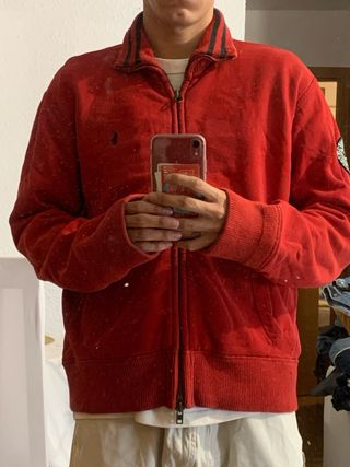 Chaqueta Polo Ralph Lauren Roja Talla L