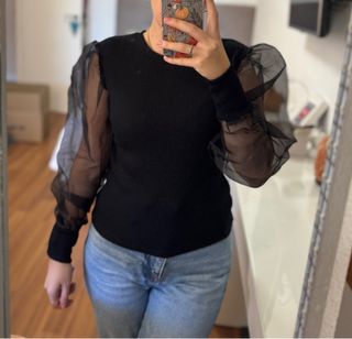 Camiseta Zara Transparente