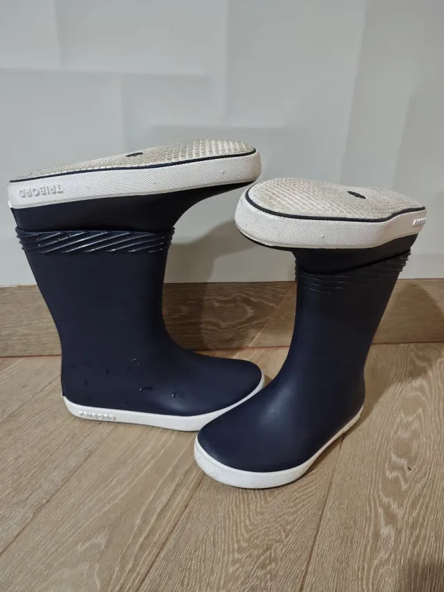 Botas de agua Decathlon azul