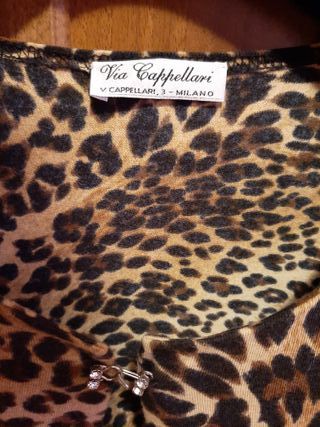 Giacca donna leopardata L
