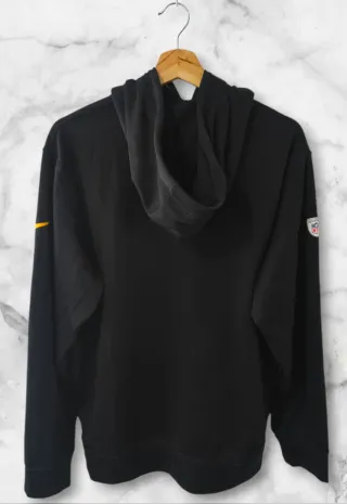 Sudadera Nike Steelers Therma-FIT Negra