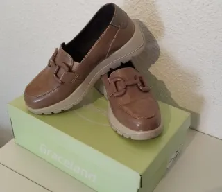 Zapatos Graceland Beige/Marrón