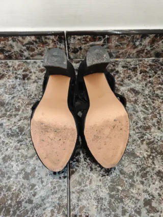 Tacones negros de Marypaz talla 36