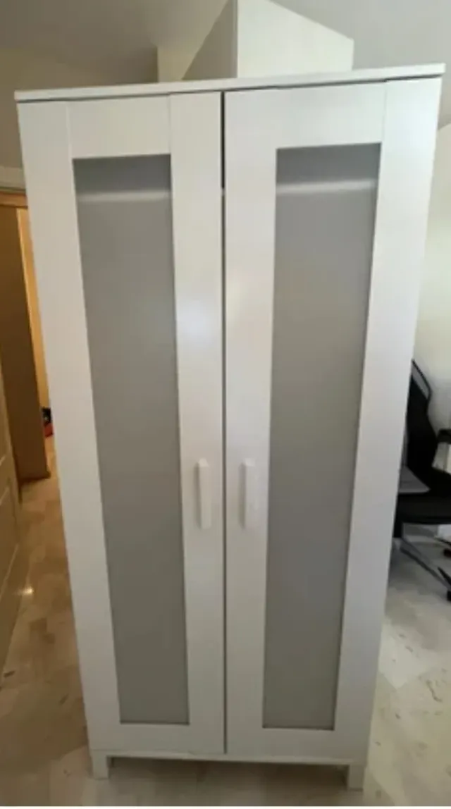 2 Armarios blancos IKEA 180x80x50