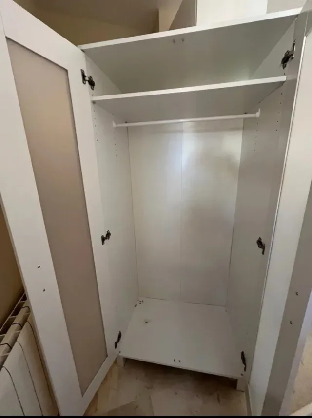 2 Armarios blancos IKEA 180x80x50