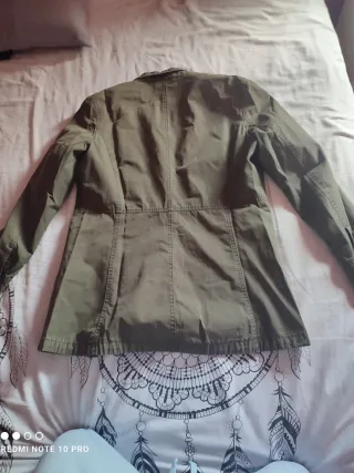 Chaqueta verde militar