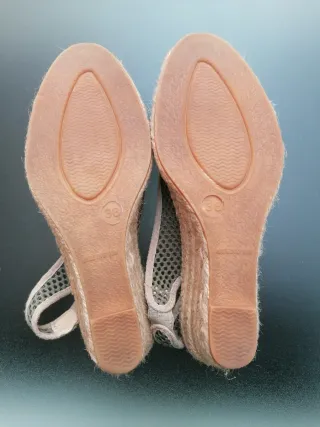 Sandalias Viguera Cuña Esparto Talla 38