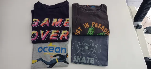 Lotto abbigliamento bambino,anni 7, vari marchi