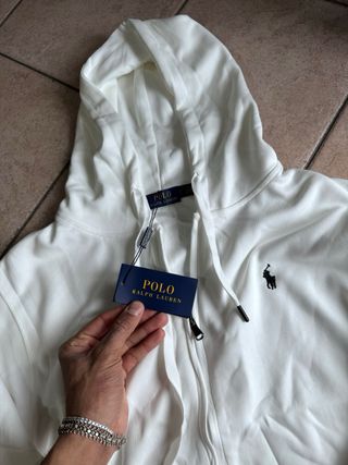 Tuta Ralph Lauren Bianca, veste anche S
