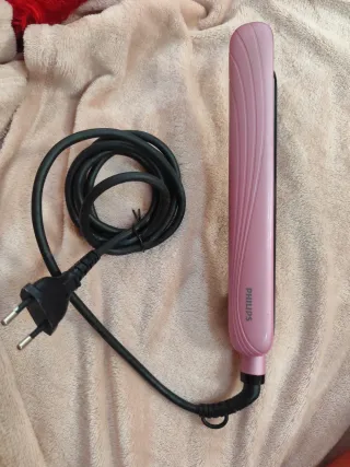 Plancha de pelo Philips rosa