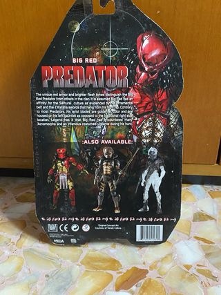 Neca Big Red Predator Action Figure