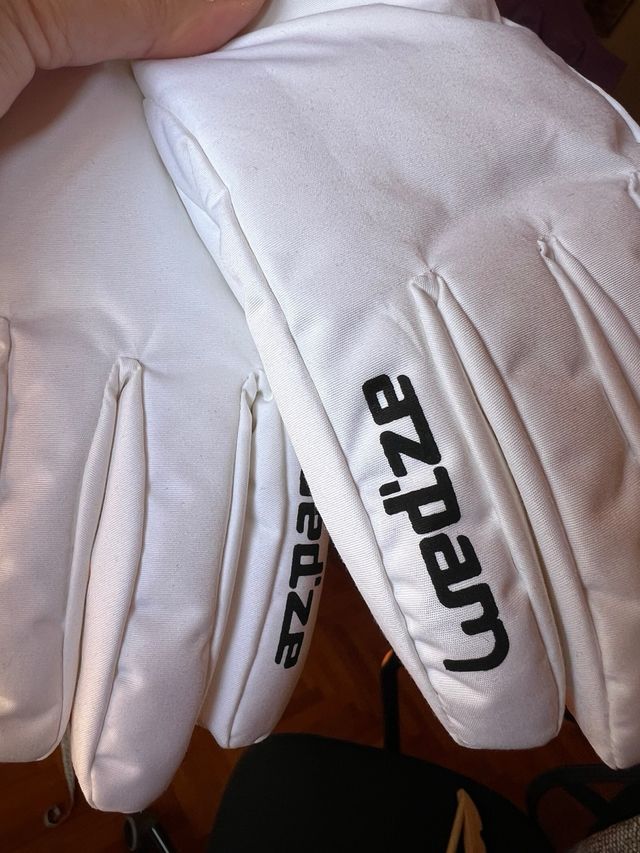 Guanti da sci Wedze bianchi