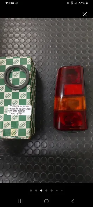 Rotulas Dirección Seat Panda, Buje trasero.