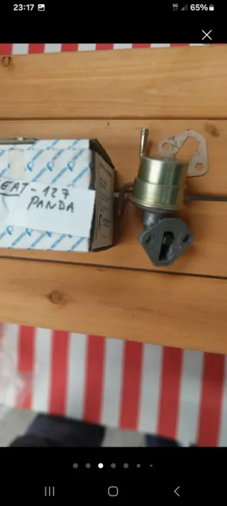 Rotulas Dirección Seat Panda, Buje trasero.