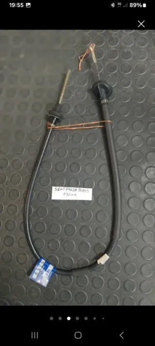 Rotulas Dirección Seat Panda, Buje trasero.