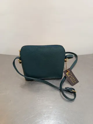 Bolso Piel de Mujer Verde Azul
