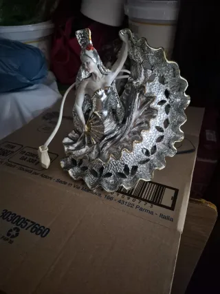 Lume ballerina flamenco argento