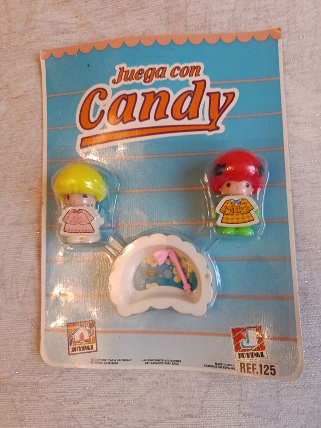 Blister Juguetes Candy Años 80