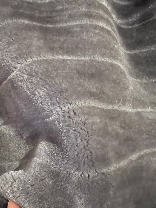 Giacca in eco pelliccia grigia