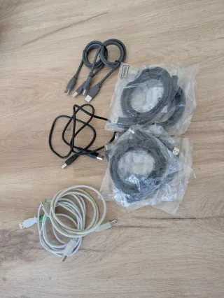 11 Cables USB A a USB B