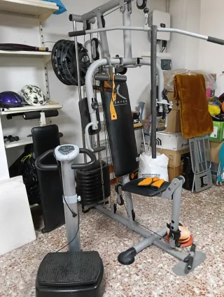 Máquina Entrenamiento Domyos + P. Vibratororia fit