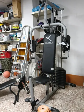 Máquina Entrenamiento Domyos + P. Vibratororia fit