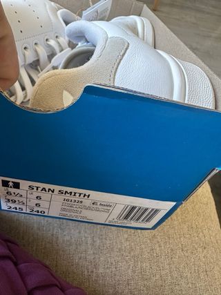 Zapatillas Adidas Stan Smith Beige/Blanco
