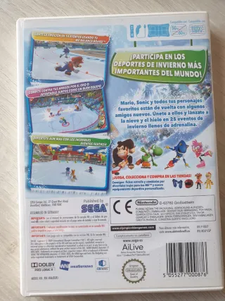 Mario & Sonic Juegos Olímpicos Invierno Wii