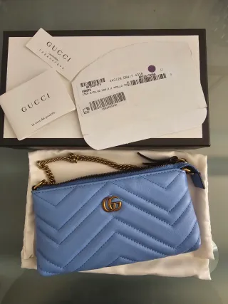 Pochette Gucci Azzurra