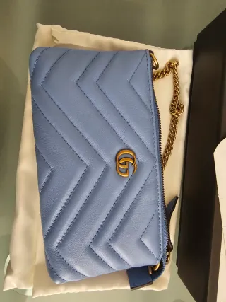Pochette Gucci Azzurra