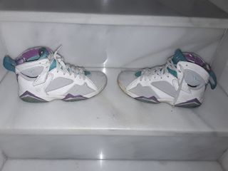 Jordan Air Zapatillas Morado Blanco