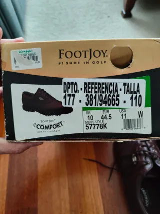 Zapatos de golf Footjoy Marrón