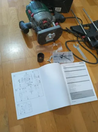 Fresadora Parkside como nueva