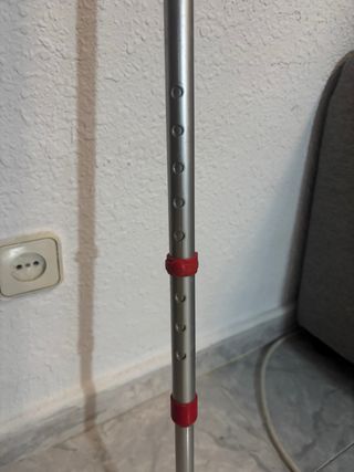 Muleta ajustable roja