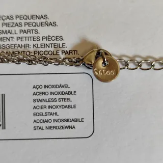Pulseira EVA Aço Inoxidável Borboletas