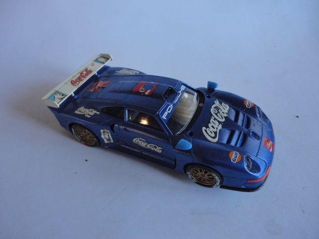 Scalextric Porsche 911 GT1 Altaya pintado