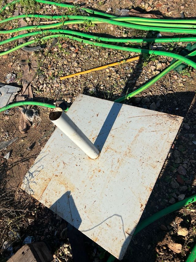 Porta-guarda-chuvas em metal