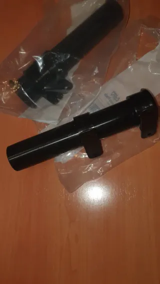 Cañeros de pesca negro