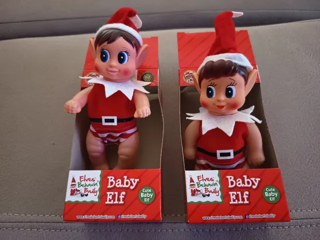 Elfos Bebé Traviesos Caja Original