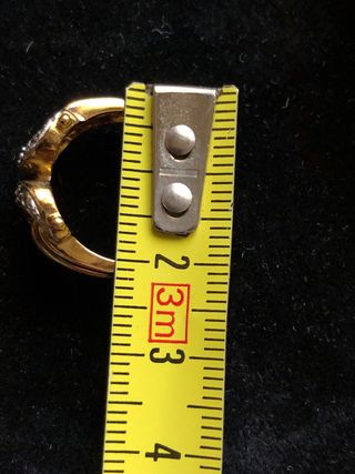 Anillo de plata dorada 925